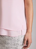Layered Crepe Blouse