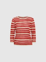 Stripe Knit Sweater