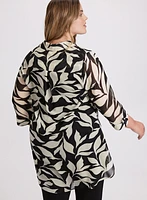 Leaf Print Blouse