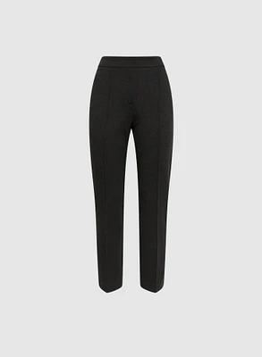 Emma Pintuck Detail Slim-Leg Pants – Regular