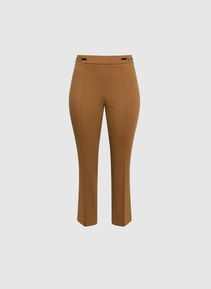 Pantalon Sofia à jambe droite enfiler – régulier