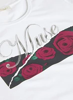 Rose Print T-Shirt