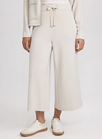 Pull-On Wide-Leg Pants