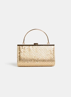 Metallic Mesh Clutch