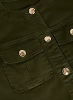 Cargo Pocket Denim Jacket