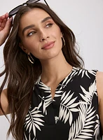 Palm Print Top