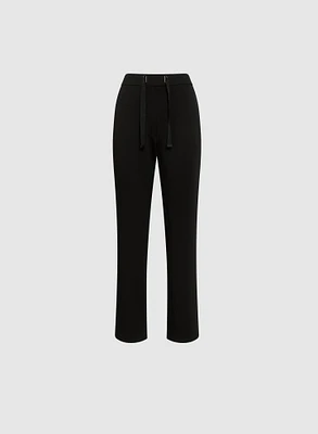 Pull-On Straight Leg Pants