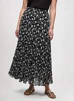 Jupe maxi florale