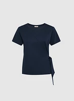 Side Tie T-Shirt