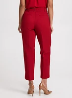 Pantalon Emma à ourlet fendu – court