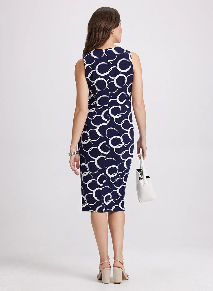 Circle Print Dress