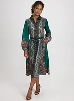 Robe à motif paisley