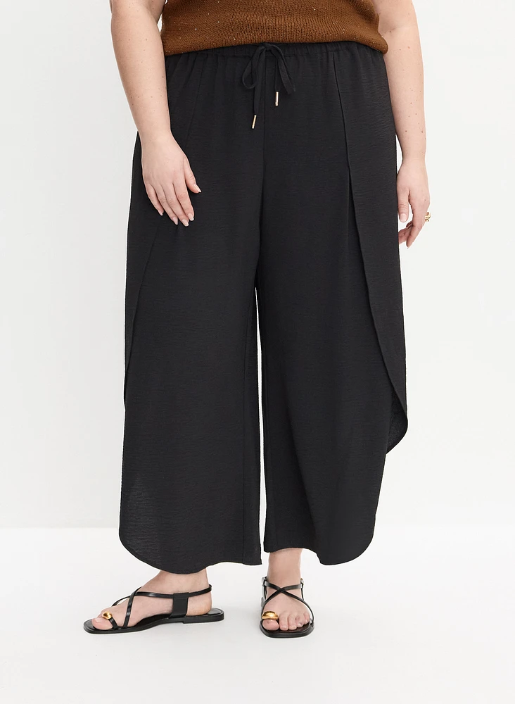 Melanie Lyne - Wrap-Effect Parachute Pants