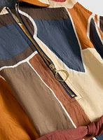 Robe à motif abstrait
