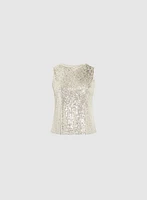 Melanie Lyne - Sequin Embellished Tank Top