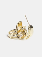 Boucles d'oreilles à anneaux multiples