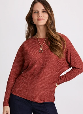 Shimmer Knit Top