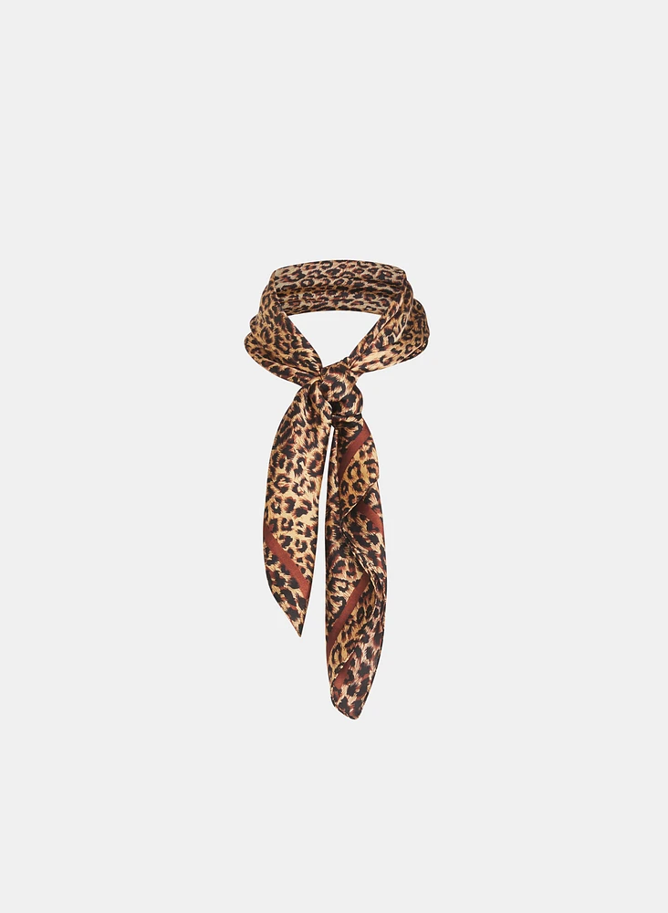 Leopard Print Scarf