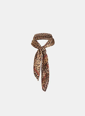 Leopard Print Scarf