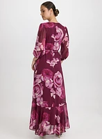 Floral Chiffon Dress