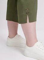 High-Rise Bengaline Capris