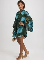 Floral Bell Sleeve Dress