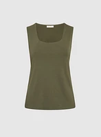 Square Neck Tank Top