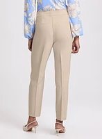 Pantalon Emma étroit à couture avant