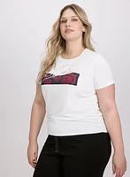 Rose Print T-Shirt