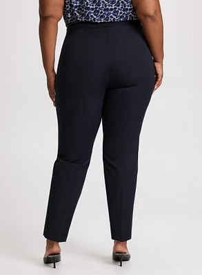 Sofia Cotton-Blend Slim-Leg Pants - Regular