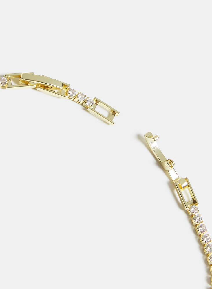 Cubic Zirconia Tennis Bracelet