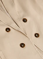 Blazer en mélange de lin