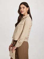 Short Linen Jacket