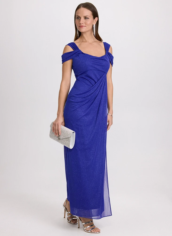 Glitter Mesh Dress