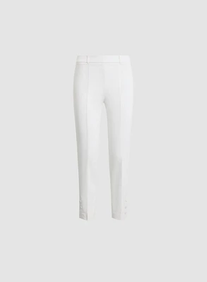 Slim Pull-On Ankle Pants