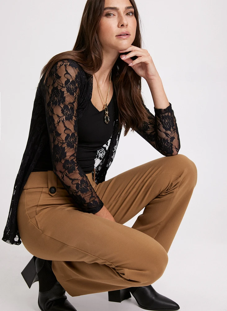 Pantalon Sofia à jambe droite