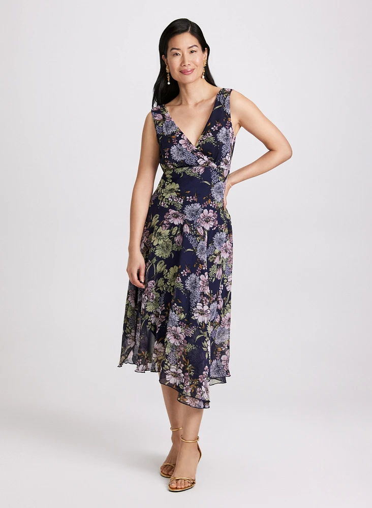 Floral Chiffon Dress