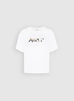 Embellished Script T-Shirt