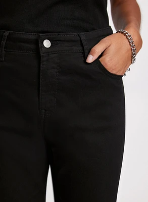 Slim Leg Denim Capris