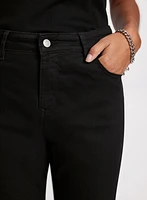 Slim Leg Denim Capris