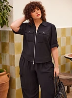 Melanie Lyne - Rolled Sleeve Jacket