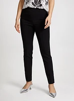 Slim Pull-On Ankle Pants