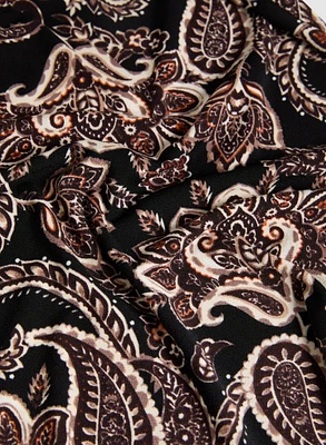 Paisley Print Top