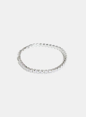 Bracelet de tennis à zircons cubiques