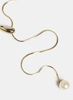 Pearl Y-Shaped Necklace