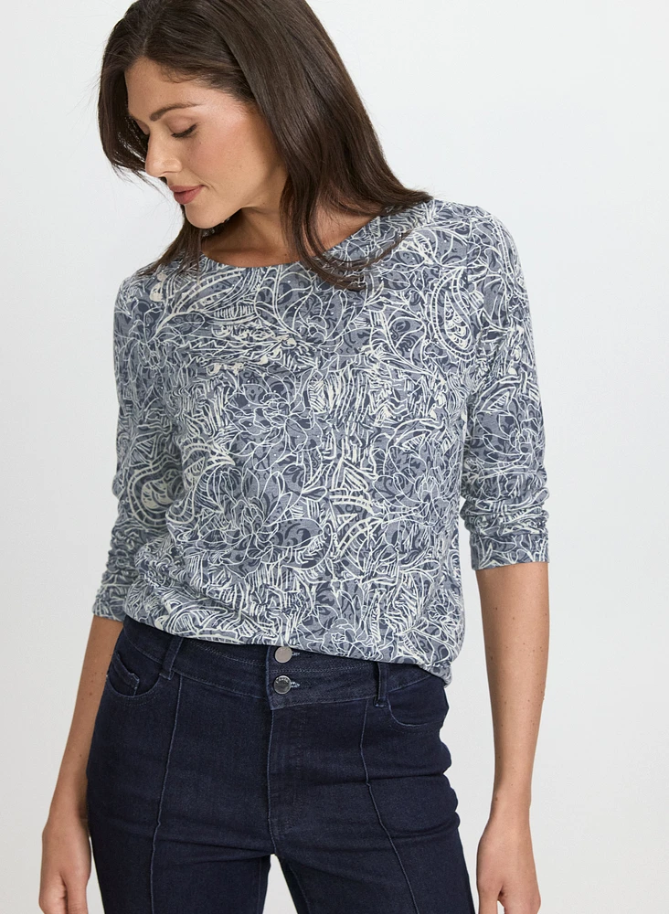 Mixed Print T-Shirt
