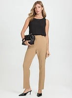 Layered Sleeveless Blouse