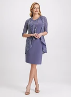 Cocktail Dress & Jacket Set