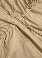 Manteau imperméable à capuche