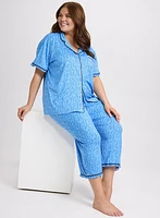 Dot Print Pyjama Set
